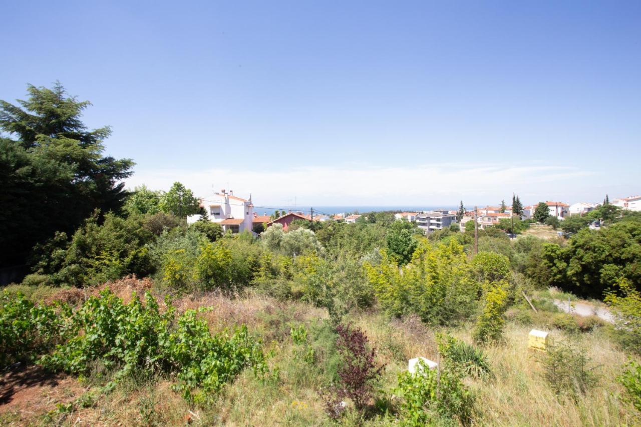 Τraditional Fully Detached Villa on a luxurious Hillock of Thessaloniki PANORAMA with its own Garden also for Family&Wedding gatherings&Kid's parties - under 13 Εξωτερικό φωτογραφία