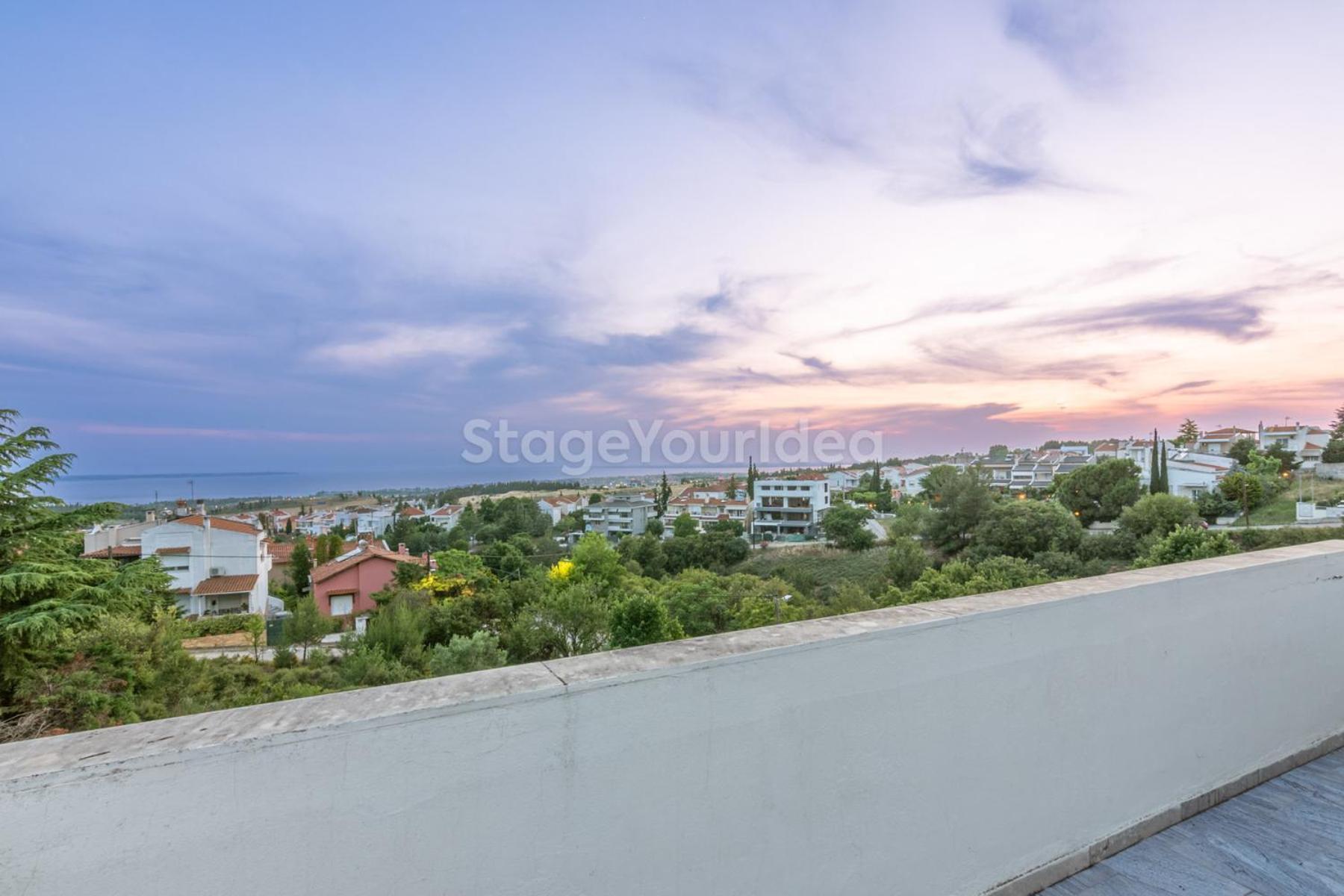 Τraditional Fully Detached Villa on a luxurious Hillock of Thessaloniki PANORAMA with its own Garden also for Family&Wedding gatherings&Kid's parties - under 13 Εξωτερικό φωτογραφία