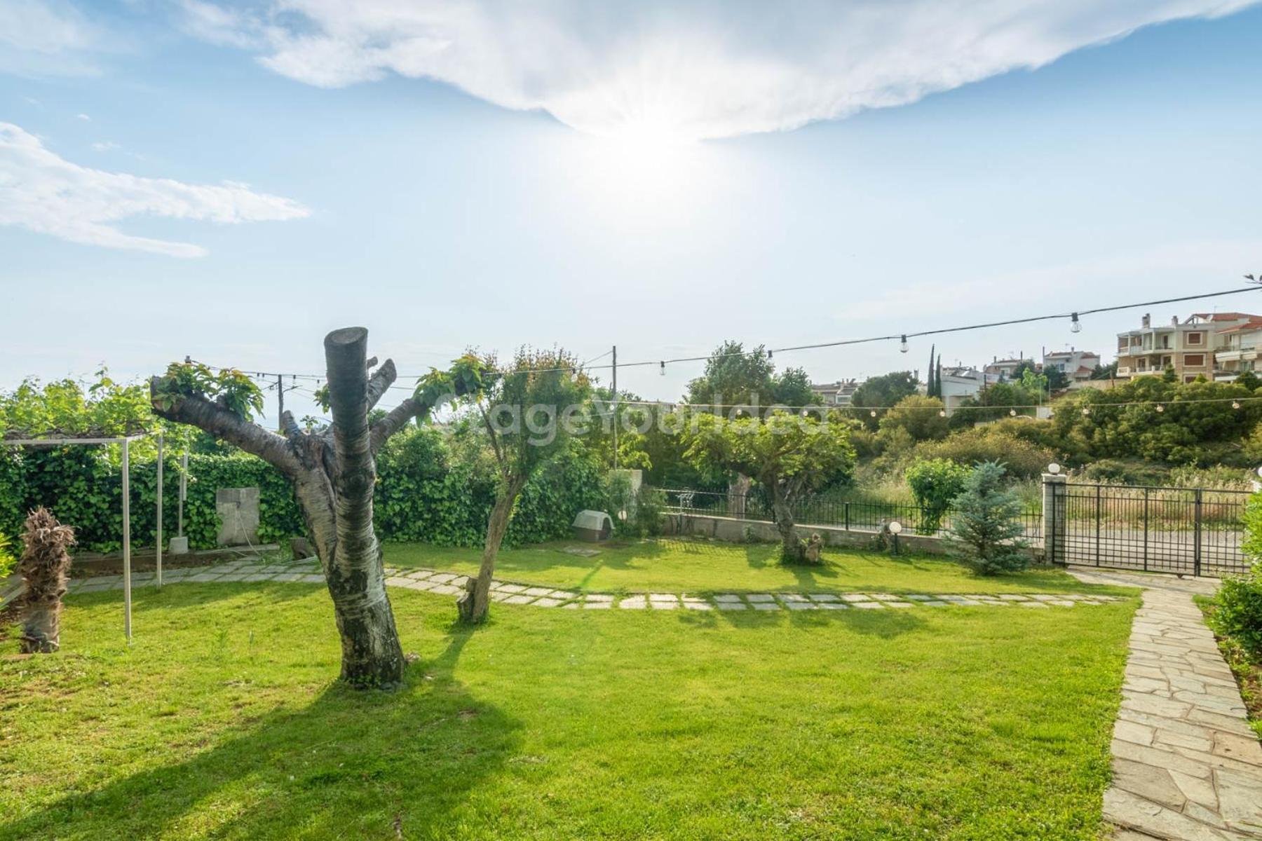Τraditional Fully Detached Villa on a luxurious Hillock of Thessaloniki PANORAMA with its own Garden also for Family&Wedding gatherings&Kid's parties - under 13 Εξωτερικό φωτογραφία